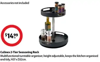 Coles Culinex 2-Tier Seasoning Rack offer