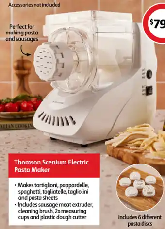 Coles Thomson Scenium Electric Pasta Maker offer