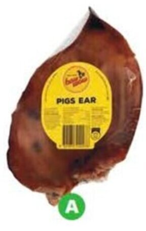 Woolworths Bow Wow Dog Treats Pig Ears Pk 1 offer
