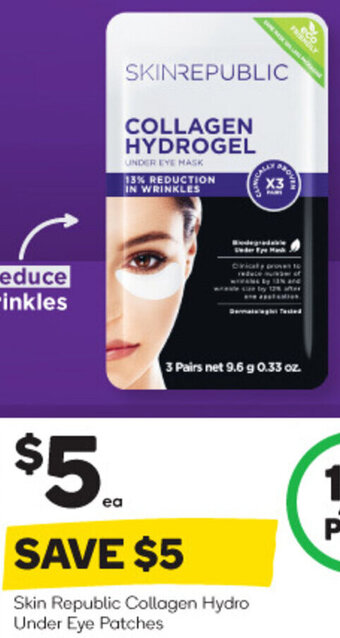 Woolworths Skin Republic Collagen Hydro Under Eye Patches offer