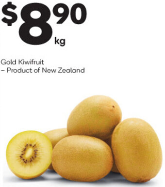 Woolworths Gold Kiwifruit - Product of New Zealand offer