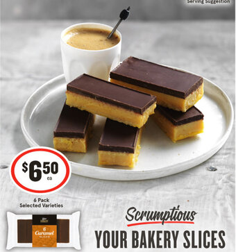 IGA Scrumptious YOUR BAKERY SLICES offer