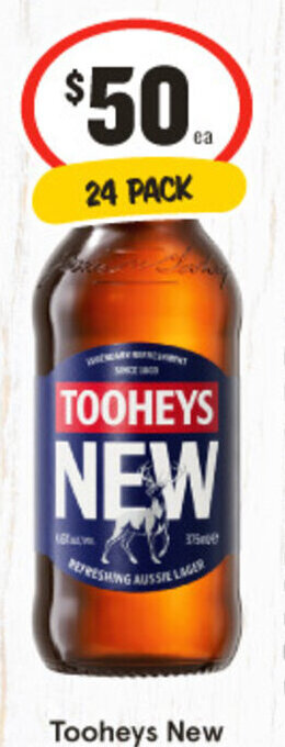 IGA Tooheys New 24 PACK offer