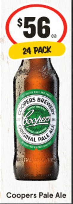 IGA Coopers Pale Ale 24 PACK offer