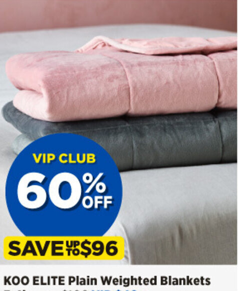 Spotlight koo elite weighted blanket hot sale