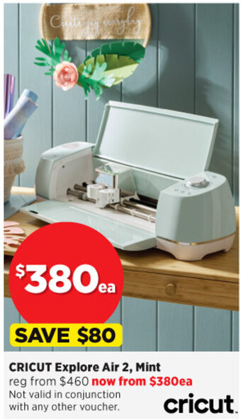 CRICUT Explore Air 2, Mint