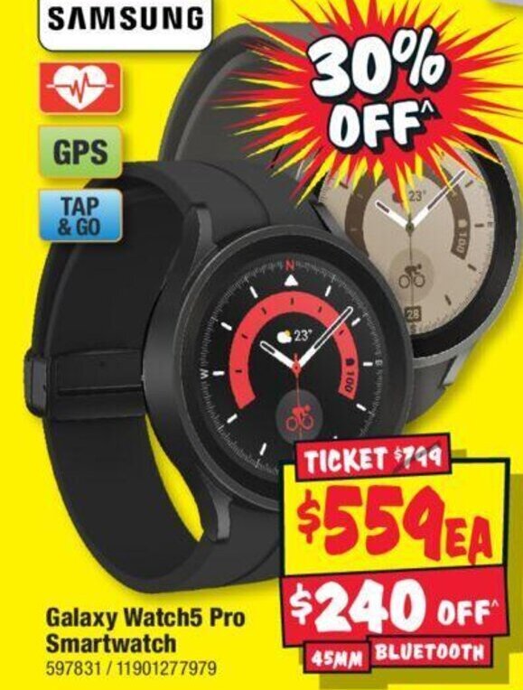 Galaxy Watch5 Pro Smartwatch offer at JB HiFi
