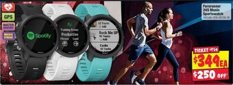 JB Hi-Fi Forerunner 245 Music Sportswatch offer