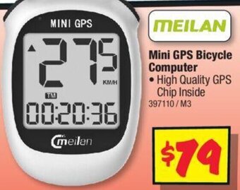 Mini GPS Bicycle Computer
