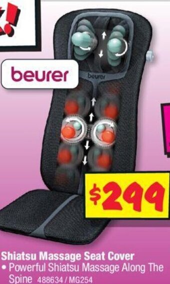 Shiatsu Massage Seat Cover