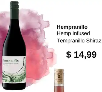 Dan Murphy's Hempranillo Hemp Infused Tempranillo Shiraz offer