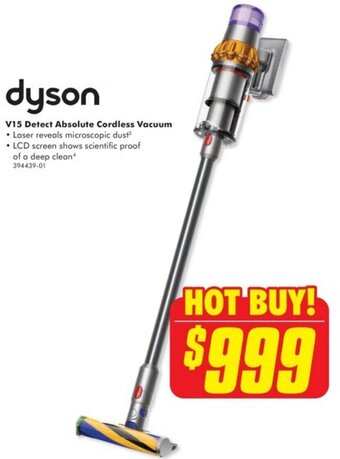 The Good Guys dyson V15 Detect Absolute Cordless Vacuum offer