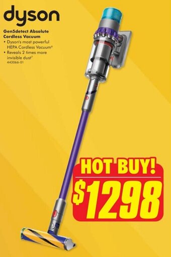 The Good Guys dyson Gen5detect Absolute Cordless Vacuum offer