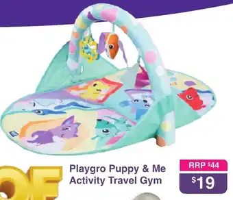Playgro Puppy & Me Activity Travel Gym