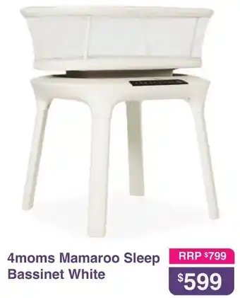 4moms Mamaroo Sleep Bassinet White