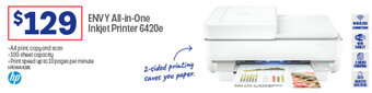 ENVY All-in-One Inkjet Printer 6420e