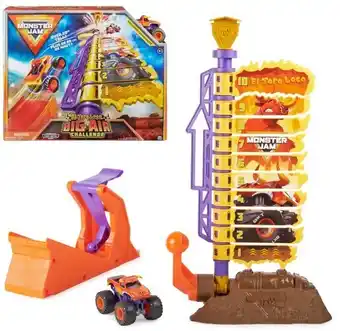 Kmart Monster jam 1:64 el toro loco big air challenge playset offer