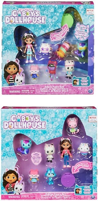 Kmart Dreamworks gabby's dollhouse deluxe figure set - assorted offer