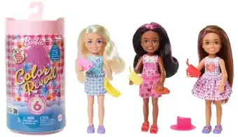 Kmart Barbie chelsea color reveal picnic series doll - assorted offer