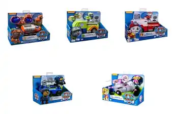 Paw patrol vehicle and pup - assorted