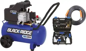 SuperCheap Auto Blackridge 120 pce 2.5hp air compressor ultimate garage combo offer