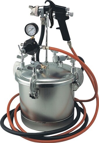 SuperCheap Auto Blackridge air spray gun with 10l paint tank offer