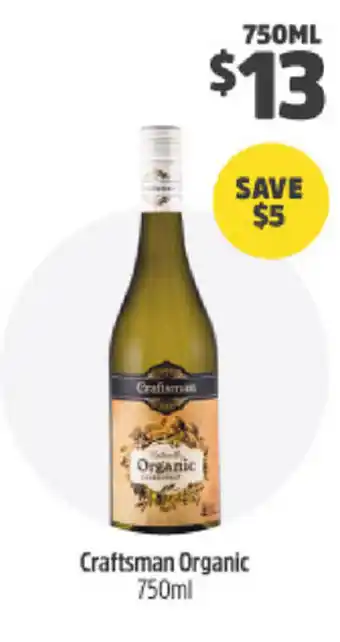 Craftsman Organic 750ml