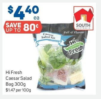 Foodland Hi Fresh Caesar Salad Bag 300g offer