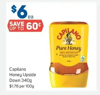 Foodland Capilano Honey Upside Down 340g offer