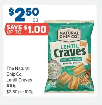 The Natural Chips Co. Lentil Craves 100g