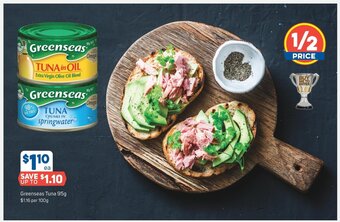 Foodland Greenseas Tuna 95g offer