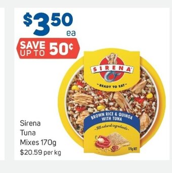 Foodland Sirena Tuna Mixes 170g offer