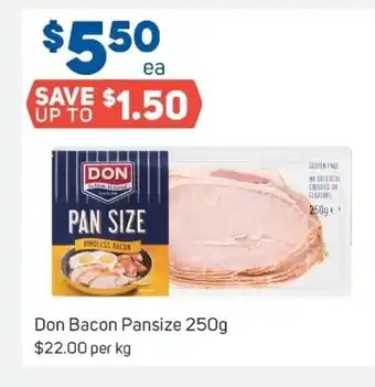 Foodland Don Bacon Pansize 250g offer