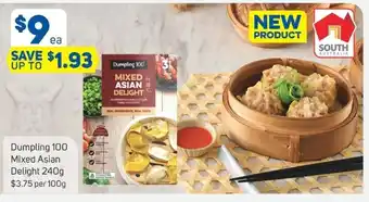 Foodland Dumpling 100 Mixed Asian Delight 240g offer
