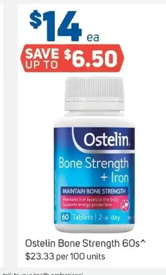 Foodland Ostelin Bone Strength 60s offer