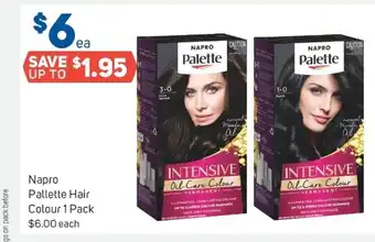 Foodland Napro Pallette Hair Colour 1 Pack offer