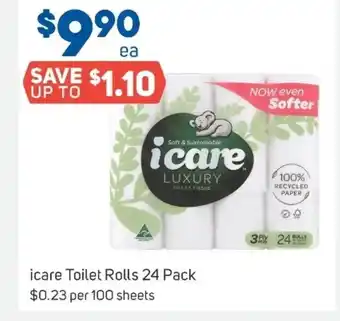 Foodland iCare Toilet Rolls 24 Pack offer