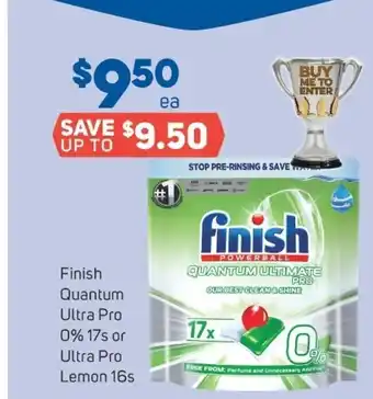 Foodland Finish Quantum Ultra Pro 0% 17s or Ultra Pro Lemon 16s offer
