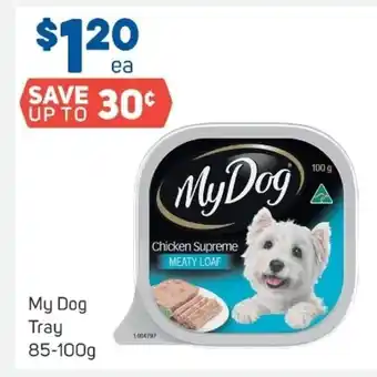 Foodland My Dog Tray 85-100g offer