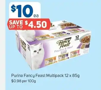 Foodland Purina Fancy Feast Multipack 12 x 85g offer