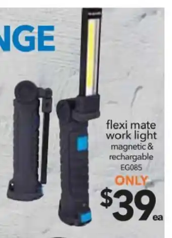 Cheap as Chips Flexi Mate Work Light - EG085 offer