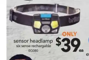 Sensor Headlamp - EG080