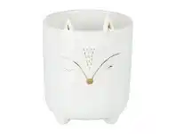 Kaistune Porcelain Pot, Fox Face