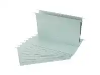 Officeworks Otto Foolscap Suspension Files Aqua 10 Pack offer