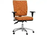Officeworks Pago Flash II Deluxe Alloy Base Chair Orange offer