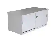 Officeworks Stilford Professional Sliding Door Credenza 1500mm White offer