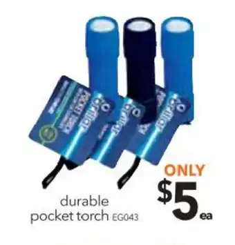 Durable Pocket Torch - EG043