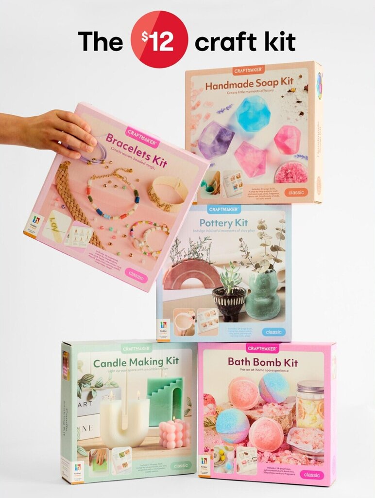 The craft kit offer at Kmart