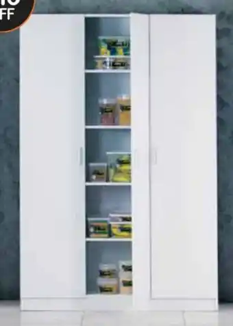 Cheap as Chips Three Door Pantry 120x41x180cm - FA4685 offer