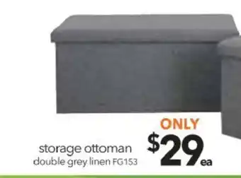 Cheap as Chips Storage Ottoman - FG153 offer